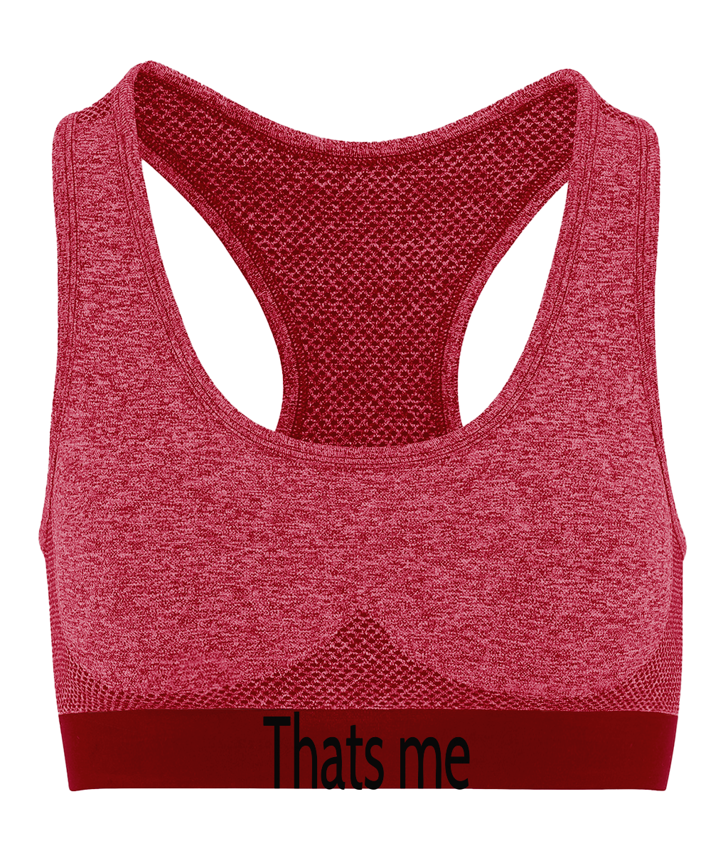 TR210 Womens TriDri® Seamless '3D fit' Sports Bra Thats me