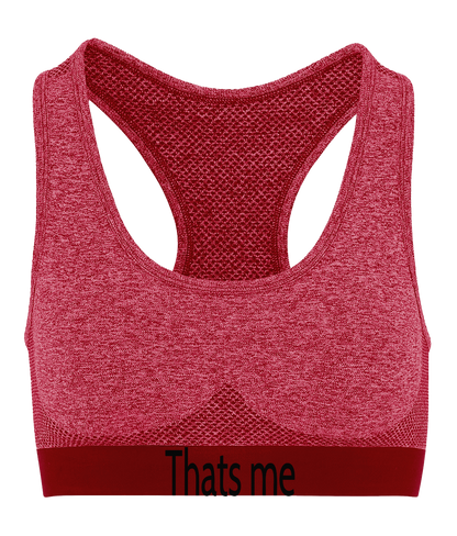 TR210 Womens TriDri® Seamless '3D fit' Sports Bra Thats me