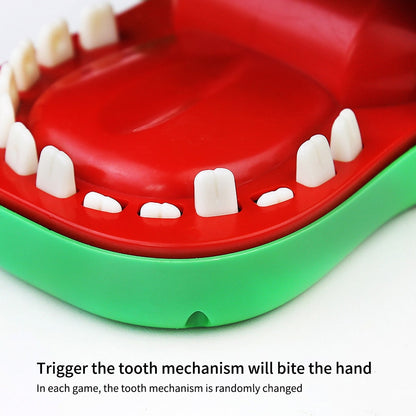 Funny Toy Mouth Dentist Bite Finger Toy Pulling Crocodile Teeth Games Toys Kids Funny Toy For Children Kids Biting Finger Game