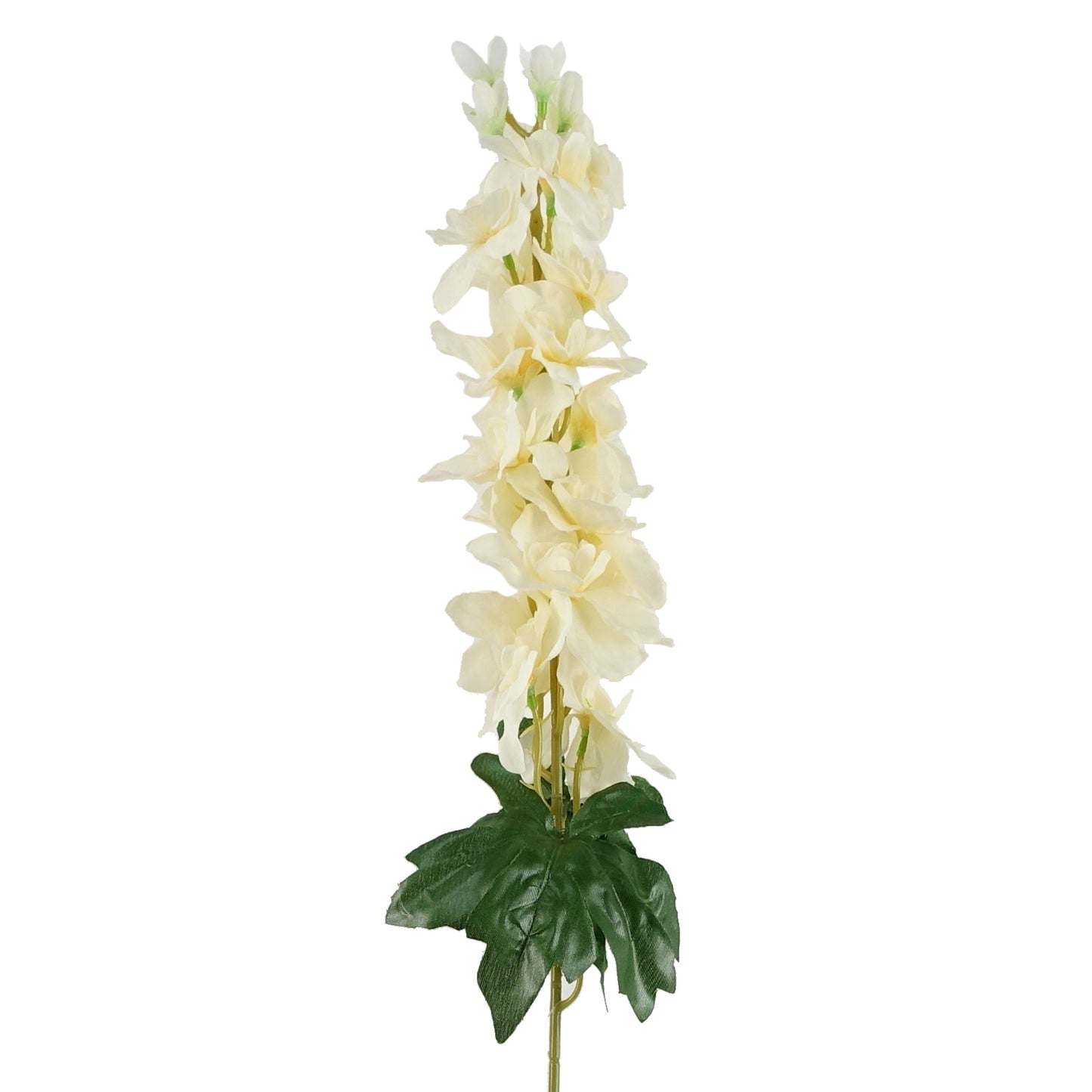 Pack of 6 x 75cm Delphinium Cream Artificial Stem-3